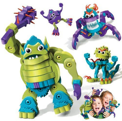 Bloco Toys inc. Blocoogre And Monsters Building Kit(Multicolor)