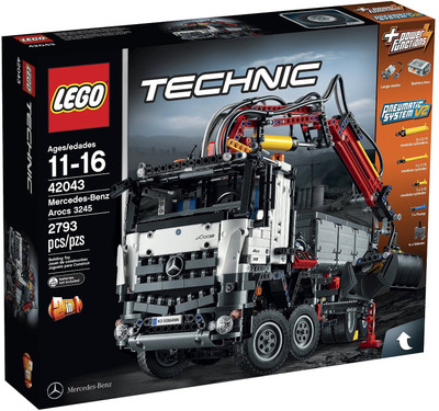 Lego Mercedes-Benz Arocs 3245(Multicolor)