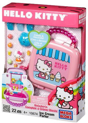 Mega Bloks Hello Kitty Ice Cream Parlor(Pink)