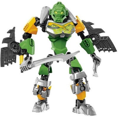 Lego Bionicle-Master of Jungle(Green, Silver)
