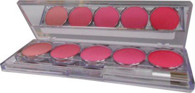 Kiss Beauty 5 Color Long Lasting Blusher Palette(multi)