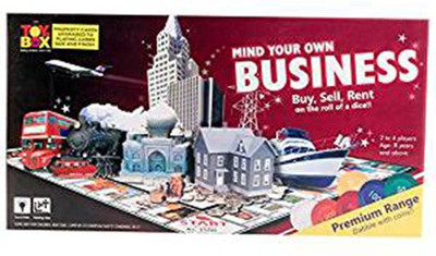 Toysbox Mind Your Own Business (Coin - Big) Board Game