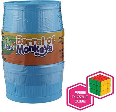 Hasbro Barrel Of Monkeys W/Free Storage Bag Board Game