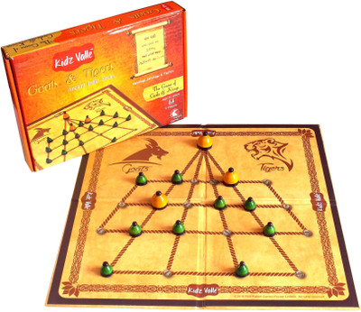 Kidz Valle Goats & Tigers , Adu Huli Aata Board Game