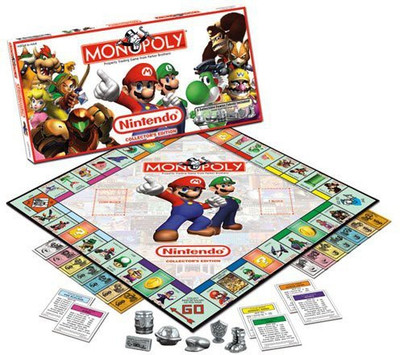 USAopoly Nintendo Monopoly Board Game