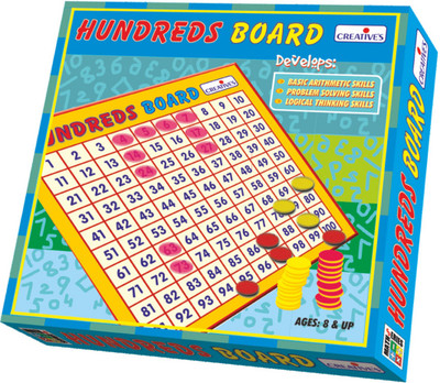 Creative Educational Aids Hundreds Board Board Game