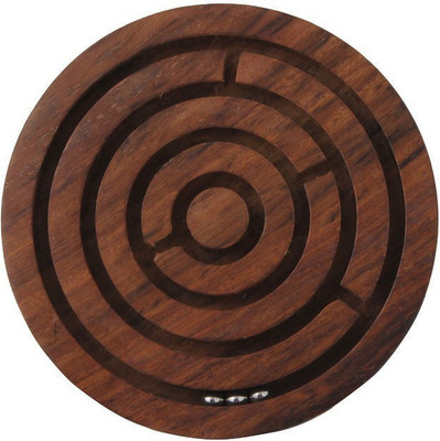 Woodpedlar 4''Chakri Labyrinth Indoor Board Game