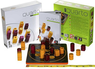 Gigamic Games of France Quarto Mini (Travel) Strategy _ For 2 Players _ New Board Game
Gigamic Games of France Quarto Mini (Travel) Strategy _ For 2 Players _ New Board Game