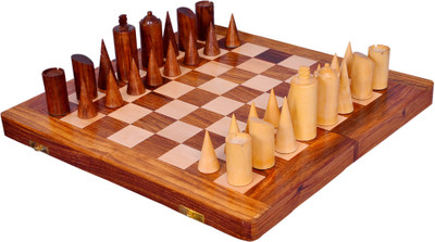 Purpledip Wooden Chess Set with Modernist Design Pieces "Euclid's Grid": Strategy Board Game with Universal Rules; Loved Alike by Kids and Adults of All Ages (10411) Board Game
Purpledip Wooden Chess Set with Modernist Design Pieces "Euclid's Grid": Strategy Board Game with Universal Rules; Loved Alike by Kids and Adults of All Ages (10411) Board Game