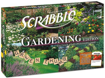 USAopoly Gardening Scrabble Board Game