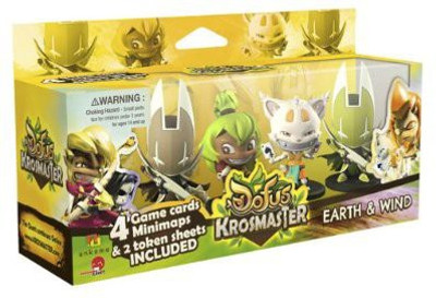 Japanime Games Krosmaster Arena Earth And Wind Expansion 4 Board Game