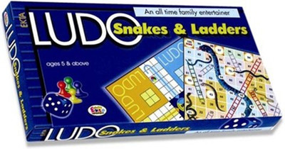 Ekta Ludo & Snakes N Ladders Sr Board Game
