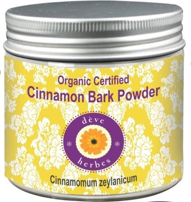 Deve Herbes Organic Certified Cinnamon Bark Powder 200gm - Cinnamomum zeylanicum(200 g)
Deve Herbes Organic Certified Cinnamon Bark Powder 200gm - Cinnamomum zeylanicum(200 g)