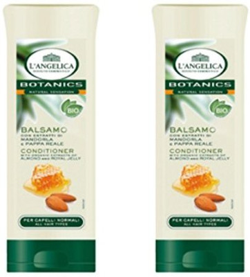 L'Angelica Botanics All Hair Types Conditioner With Almond And Royal Jelly -Pack Of 2(250 ml)
L'Angelica Botanics All Hair Types Conditioner With Almond And Royal Jelly -Pack Of 2(250 ml)