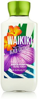 Bath & Body Works Waikiki Beach Lotion Shea & Vitamin E Body Lotion Bath and Body Works(240 ml)
Bath & Body Works Waikiki Beach Lotion Shea & Vitamin E Body Lotion Bath and Body Works(240 ml)