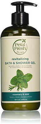 Bio Creative Lab Petal Fresh Bath and Shower Gel, Rosemary and Mint,(473.12 ml)