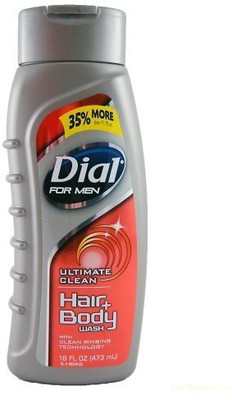Dial For Men Hair & Body Wash, Ultimate Clean, Bottles (Pack Of 3)(473.12 ml, Pack of 3)
Dial For Men Hair & Body Wash, Ultimate Clean, Bottles (Pack Of 3)(473.12 ml, Pack of 3)