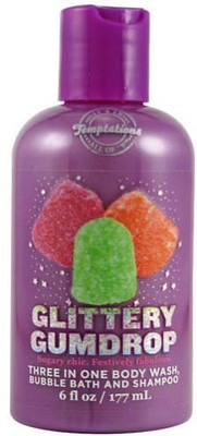Temptations Body Works Glittery Gumdrop 3 in 1 Bubble Shampoo Travel Size 177(180 ml)
Temptations Body Works Glittery Gumdrop 3 in 1 Bubble Shampoo Travel Size 177(180 ml)