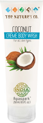 The Natures Co Coconut Creme Body Wash(250 ml)