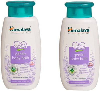 Himalaya Herbals Gentle Baby Bath(Pack of 2)(100 ml, Pack of 2)