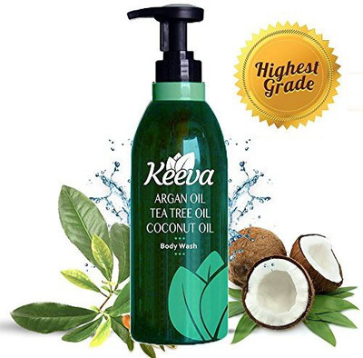 Keeva Organics Best Anti-bacterial Body Wash with Tea Tree Oil, Argan Oil and Coconut Oil 3-in-1 Formula By Keeva. 100% Natural Ingredients Are Perfect for Moisturizing Dry, Sensitive Skin, & Fighting Body Acne.(49.28 g)
Keeva Organics Best Anti-bacterial Body Wash with Tea Tree Oil, Argan Oil and Coconut Oil 3-in-1 Formula By Keeva. 100% Natural Ingredients Are Perfect for Moisturizing Dry, Sensitive Skin, & Fighting Body Acne.(49.28 g)