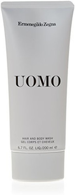 Ermenegildo Zegna Zegna Uomo Hair and Body Wash, 6.7 Ounce(295 g)