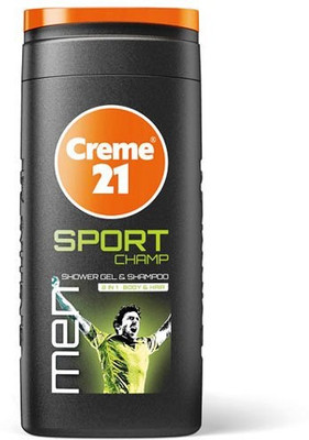 Creme21 Sport & Champ Shower Gel & Shampoo(250 ml, Pack of 2)