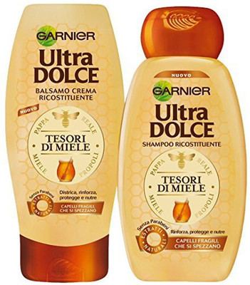 Garnier Restorative Shampoo And Conditioner With Honey, Propolis And Royal Jelly(200 ml)
Garnier Restorative Shampoo And Conditioner With Honey, Propolis And Royal Jelly(200 ml)