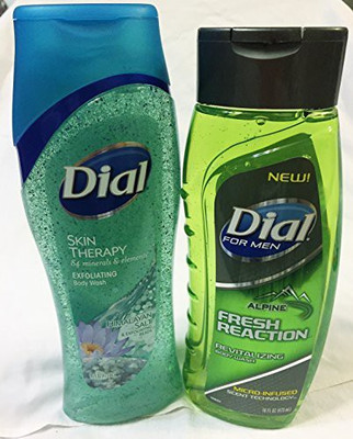 Dial Body Wash- His And Her Bundle 2 Pack Alpine & Himalayan Salt(472 ml, Pack of 2)
Dial Body Wash- His And Her Bundle 2 Pack Alpine & Himalayan Salt(472 ml, Pack of 2)