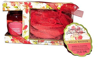 Belle Maison Grapefruit Shower Gel & Pouf Gift Set(59 ml)