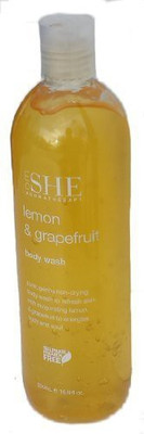 Om She OmShe Lemon & Grapefruit Body Wash(499.733 ml)