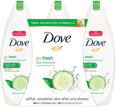 Dove go fresh Cool Moisture Value Pack 3 Count(720 ml)
