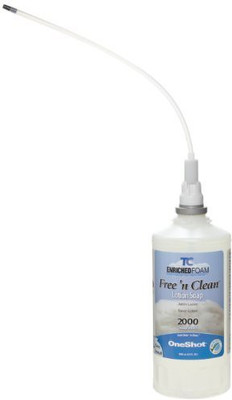Rubbermaid Commercial Products Rubbermaid Commercial FG750390 One Shot Enriched Foam Free 'N Clean E1 Soap(250 ml)
Rubbermaid Commercial Products Rubbermaid Commercial FG750390 One Shot Enriched Foam Free 'N Clean E1 Soap(250 ml)