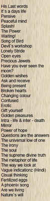 Poet's Choice PCB31 Paperback Bookmark(Unique, Multicolor)