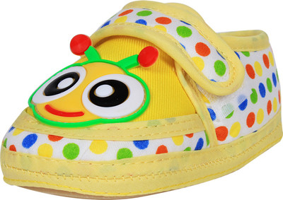 Ole Baby Booties(Toe to Heel Length - 10 cm Yellow)