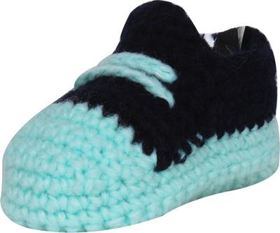 Ole Baby Booties(Toe to Heel Length - 10 cm Green)