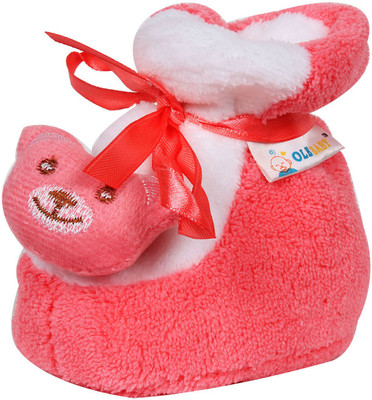 Ole Baby Cute Balu the bear Plush Soft Furry Organic 3d Ole Toons 0-9 Months Booties(Toe to Heel Length - 9 cm Pink)
Ole Baby Cute Balu the bear Plush Soft Furry Organic 3d Ole Toons 0-9 Months Booties(Toe to Heel Length - 9 cm Pink)