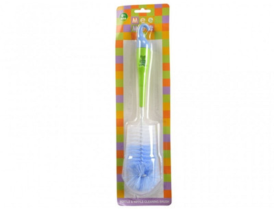 MeeMee Bottle & Nipple Cleaning Brush(Blue)
