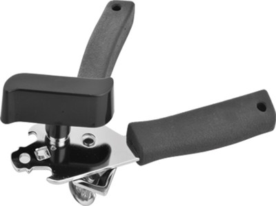 Lovehome PSKG0041 Tin Can Opener with Black Handle Bottle Opener(Pack of 1)