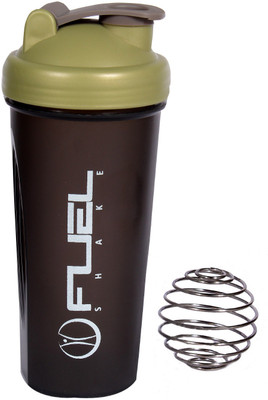 Fuel shake Rock08 600 ml Shaker(Pack of 1, Gold), Black & golden