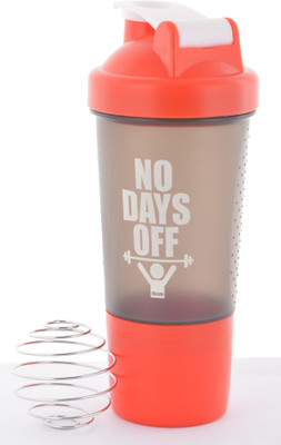 DOXEY Alpha Gym Shaker 600 ml Shaker(Pack of 1, Red)