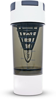 Fuel Shaker Cyclone 500 ml Shaker(Pack of 1, White), Black & white