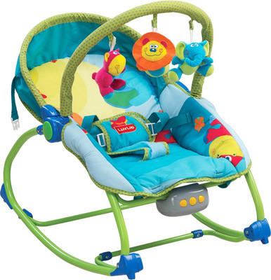 LuvLap Animal Kingdom Toddler Rocker Non-electric Bouncer(Multicolor)