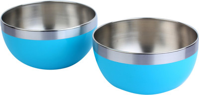 Homeish Stainless Steel Color Coated Bowls Stainless Steel Bowl Set(Blue, Steel, Pack of 2)
Homeish Stainless Steel Color Coated Bowls Stainless Steel Bowl Set(Blue, Steel, Pack of 2)