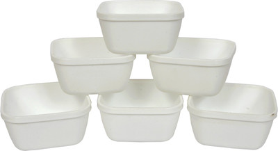 Shaurya Saran Melamine Bowl Set(White)