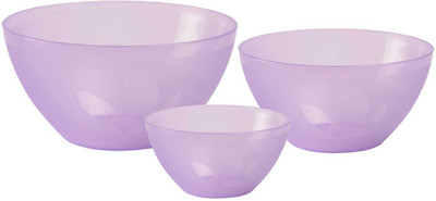 Incrizma Polypropylene Bowl Set(Purple, Pack of 3)
Incrizma Polypropylene Bowl Set(Purple, Pack of 3)
