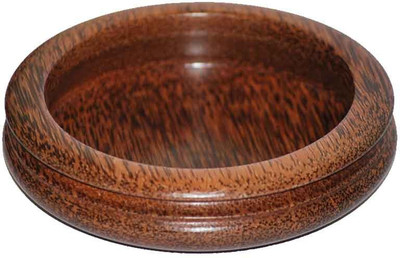 Mabkraft Wood Bowl(Brown, Pack of 1)