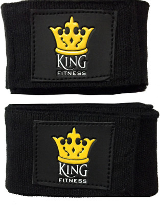 KING FITNESS XTREME PRO 2.75 METERS SET OF 2 Pcs Black Boxing Hand Wrap(Black, 180 inch)
KING FITNESS XTREME PRO 2.75 METERS SET OF 2 Pcs Black Boxing Hand Wrap(Black, 180 inch)