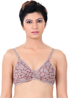 S4S Women's Push-up Non Padded Bra(Brown), Chocolate