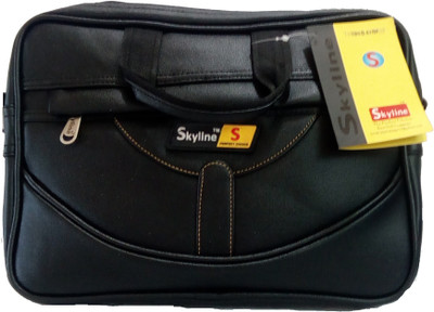 Skyline 780 Small Briefcase - For Boys(Black)